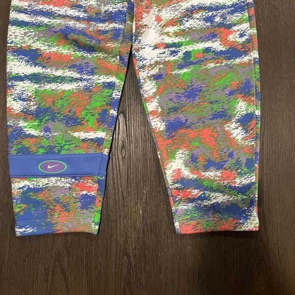 NWOT Nike Women's Sportswear Essential Fleece Gel Curve Pants Multi-Color - Picture 12 of 12
